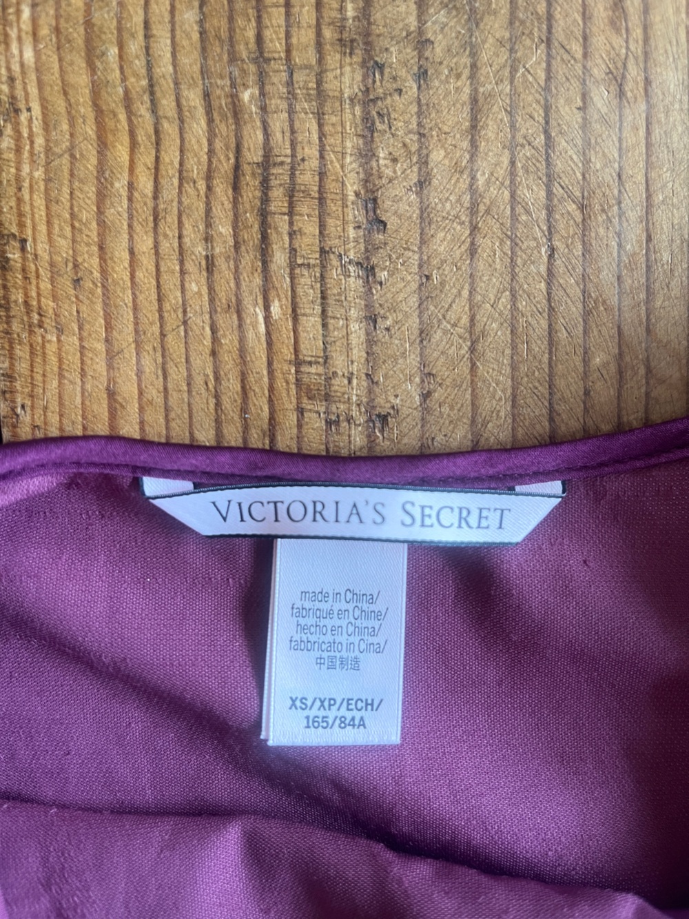 Victoria's Secret Velvet Tank Top - Plum - Picture 3 of 3